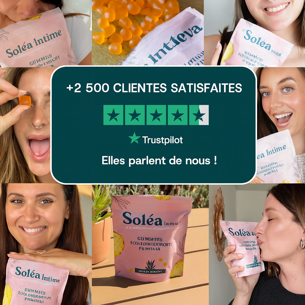 Soléa Intime – Gummies Équilibre & Confort Féminin