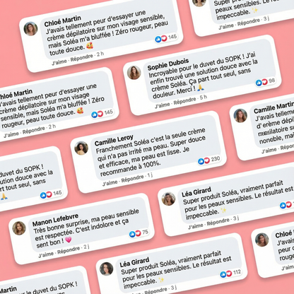 Soléa Épilation instantanée pour le visage et menton