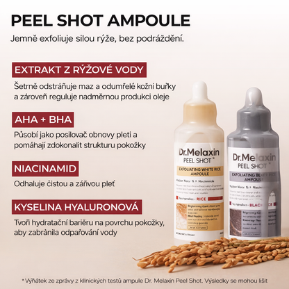 Dr melaxin Peel shoot