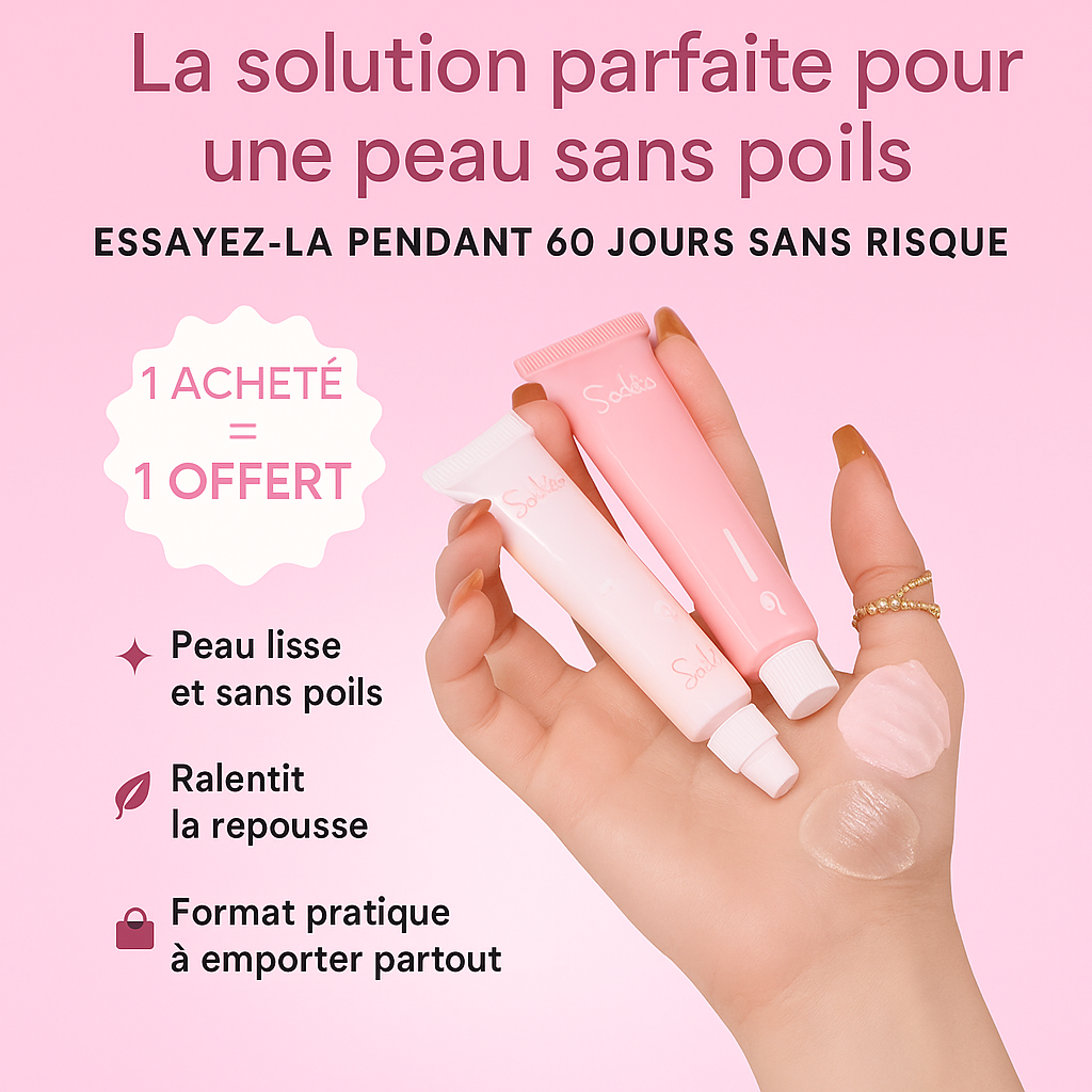 Soléa Épilation instantanée pour le visage et menton