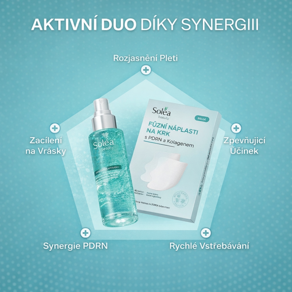 Soléa Glass Skin Duo: Tající Náplasti & Sprej s PDRN