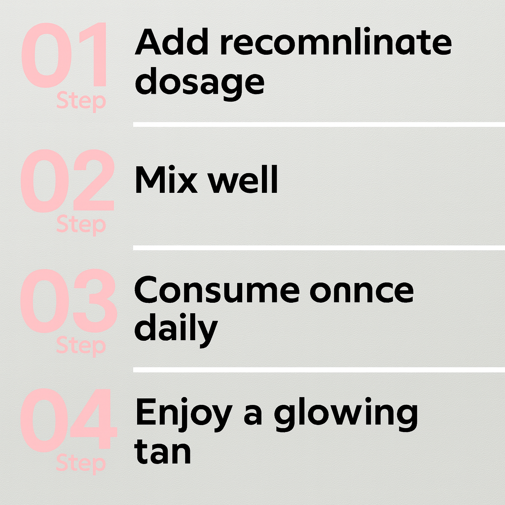 Next-Gen Tanning You Can Drink!