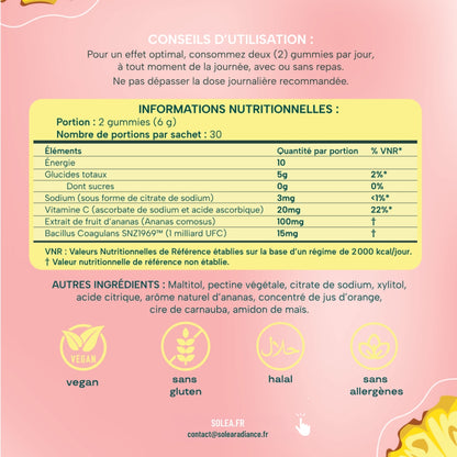 Soléa Intime – Gummies Équilibre & Confort Féminin