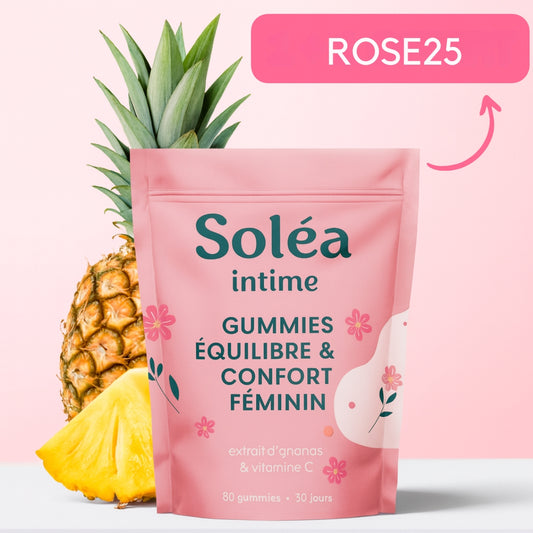 Soléa Intime – Gummies Équilibre & Confort Féminin