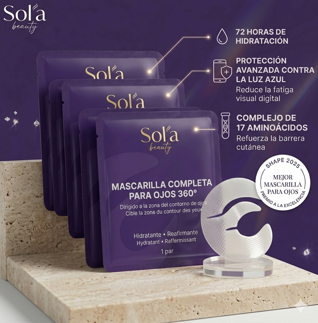 Soléa™ Mascarilla Tratamiento de Ojos con Bio-Colágeno