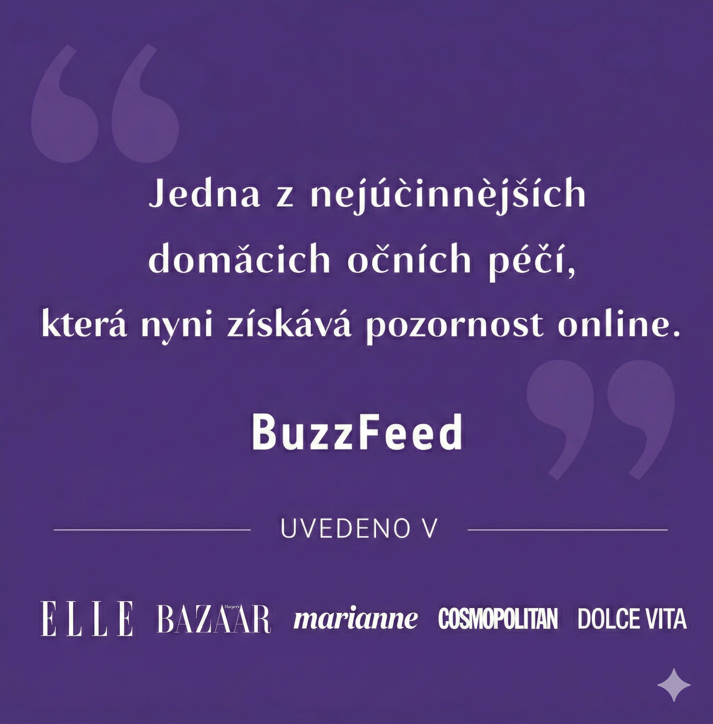 Oční maska s bio-kolagenem, peptidovým komplexem a vitaminem C