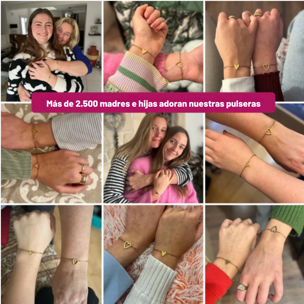 Pulseras Madre & Hija – Vínculo Eterno (2 pulseras)