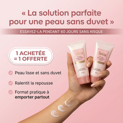 Soléa Épilation instantanée pour le visage et menton